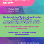 Teamer*innen gesucht